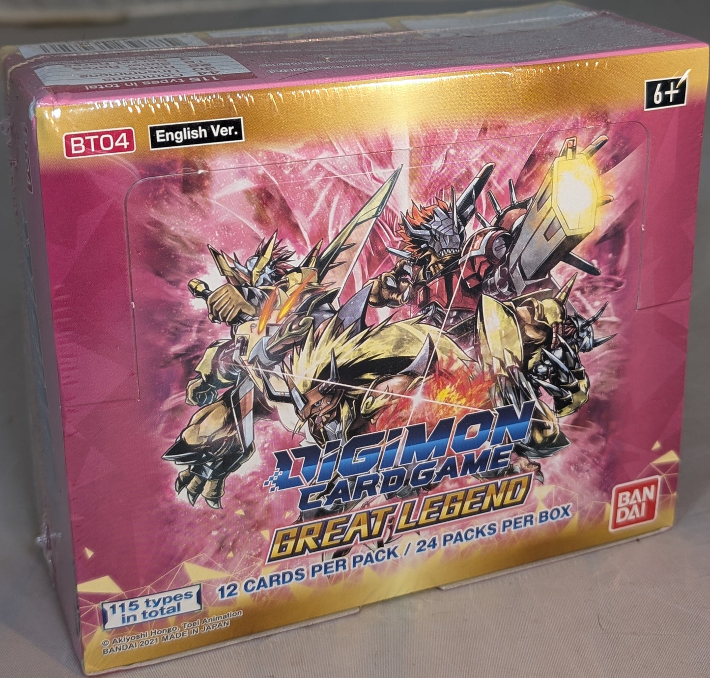Digimon Great Legend Booster Box
