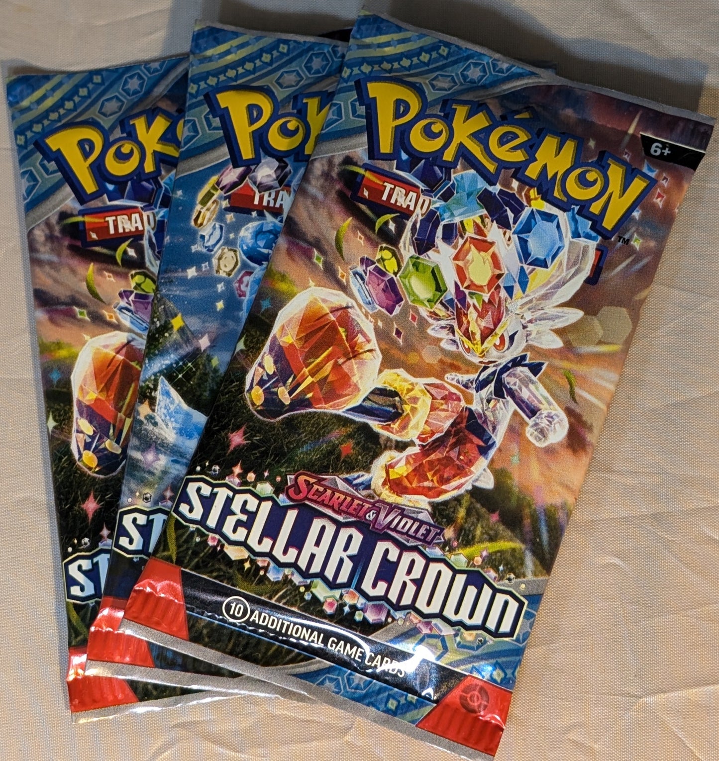 Stellar Crown Booster Pack 3 Pack Combo