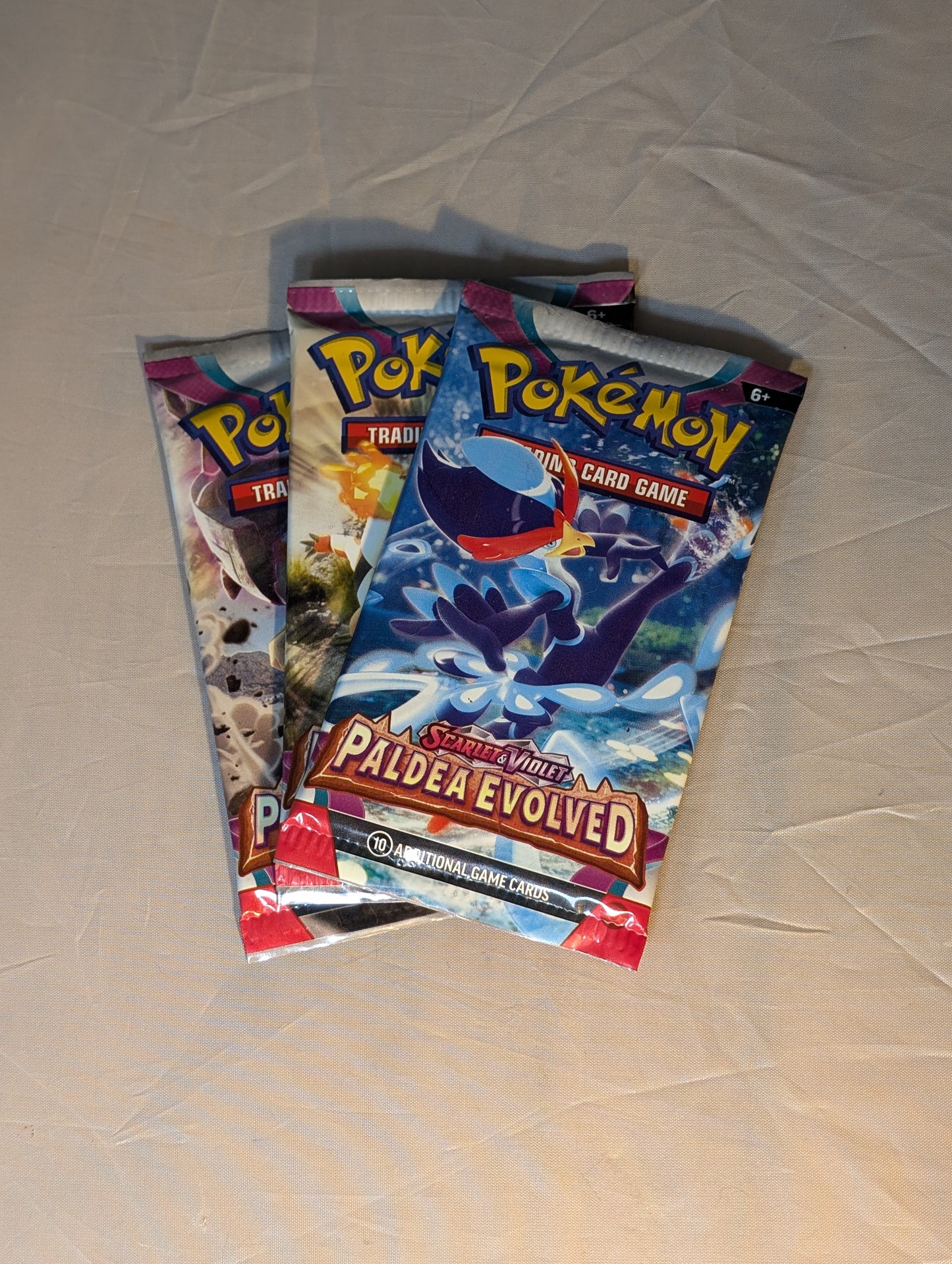 Paldea Evolved Booster Pack -3 Pack Combo